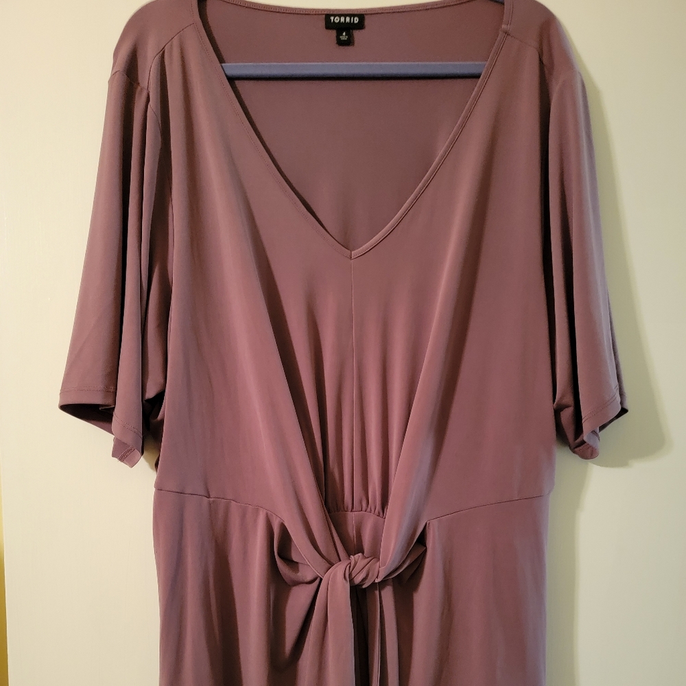 Torrid purple blouse size 4